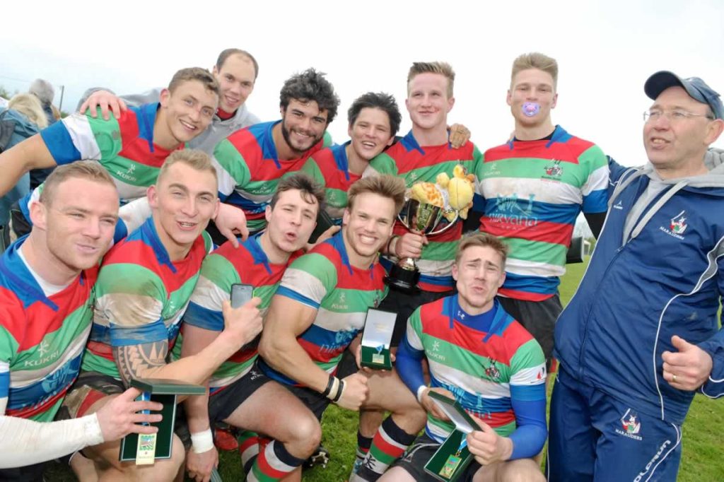 Winners of Kinsale Rugb 7s Receiving Cup